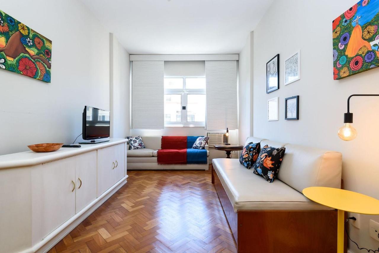 Apartamento Espacoso A 300M Da Praia | Hg 71/904 Rio de Janeiro Buitenkant foto