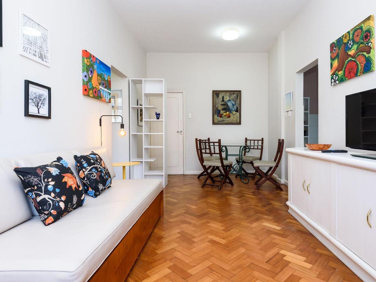 Apartamento Espacoso A 300M Da Praia | Hg 71/904 Rio de Janeiro Buitenkant foto
